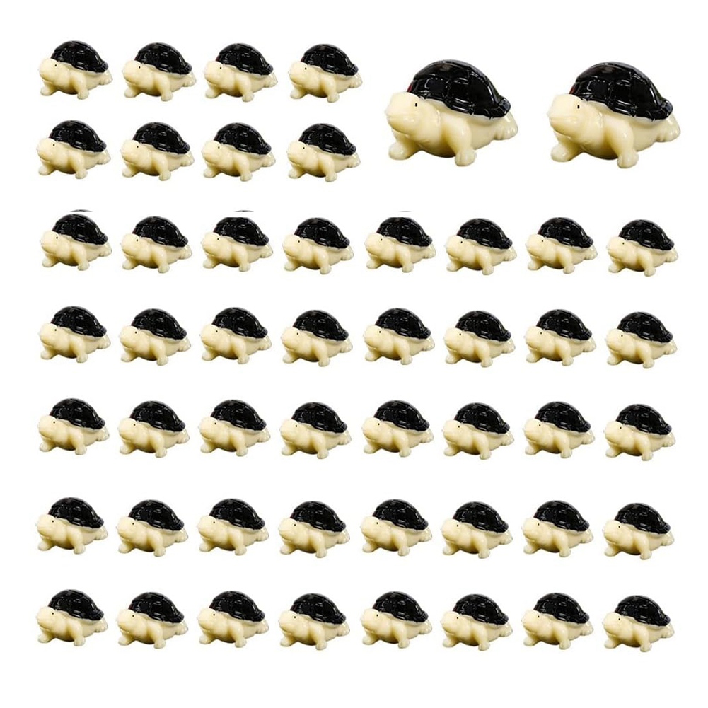 50PCS Mini Jungle Animals Figurines Resin Tiny Animal Miniatures Wild5034