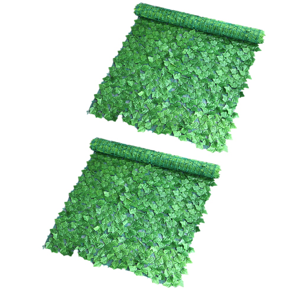 Simulated Fence Net Green Plant Decoration Artificial Leaves Indoor and6794