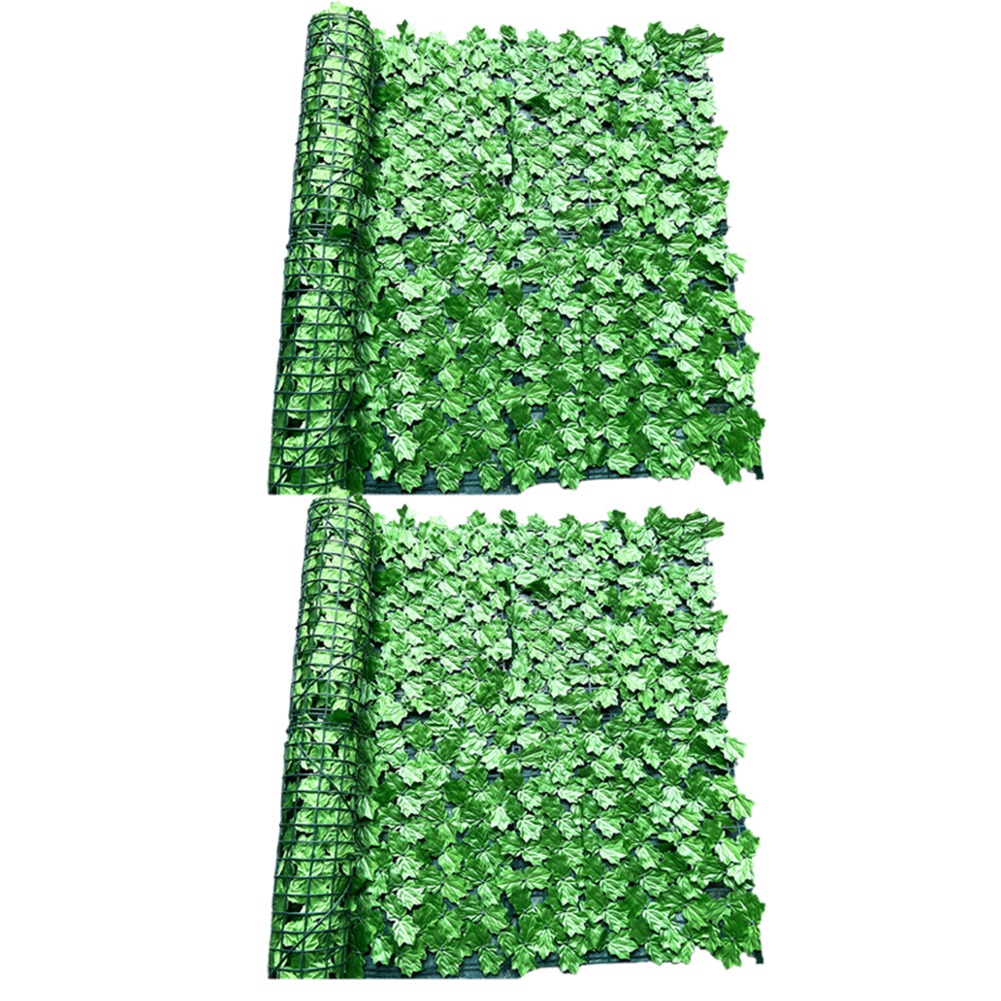 Simulated Fence Net Green Plant Decoration Artificial Leaves Indoor and6794