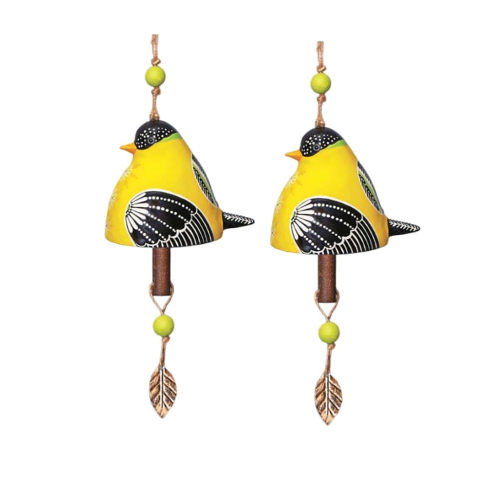 2PCS Bird Song Bell Bird Song Bell Wind Chime Bird Song Bell Garden Decor4079