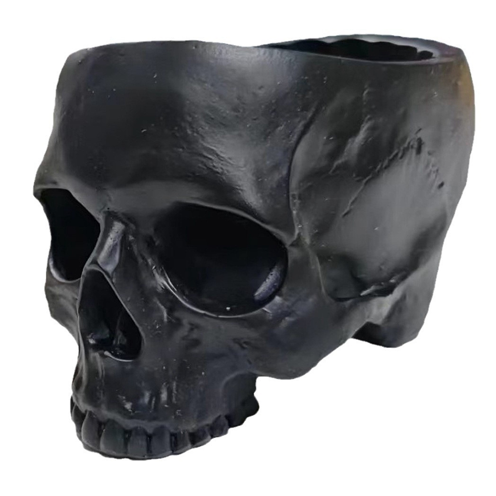 Outdoor Garden Decoration Halloween Skull Decoration Flower Pot1891
