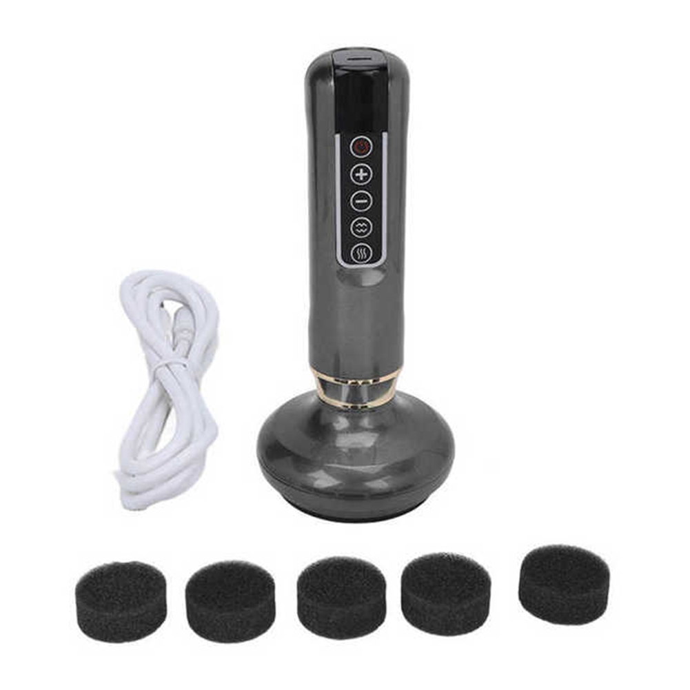 Electric GuaSha Massager 12 Suction Gears Steel Balls Negative Pressure6076