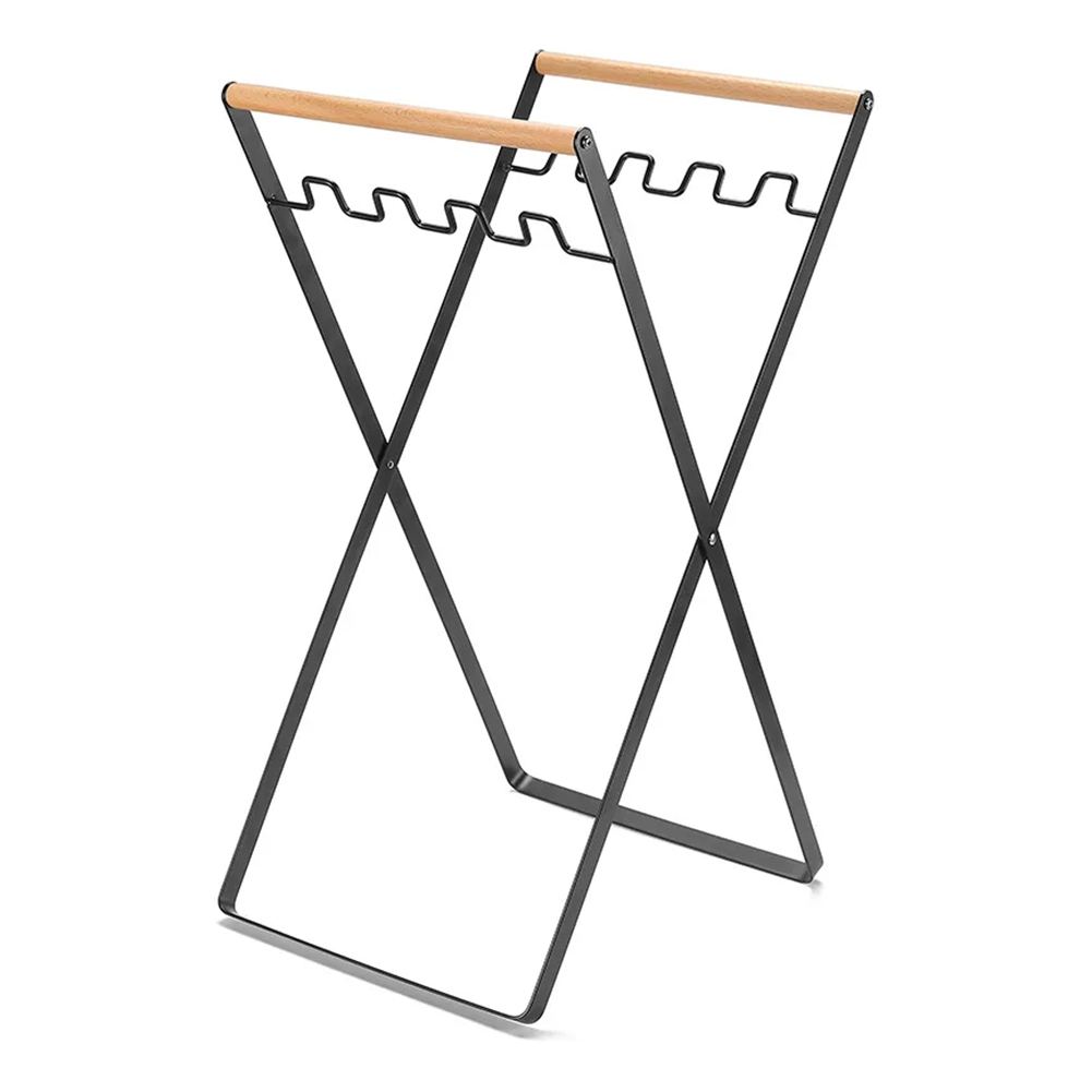 Outdoor Household Waste Rack Foldable Kitchen Scraps Storage Rack Plastic1110