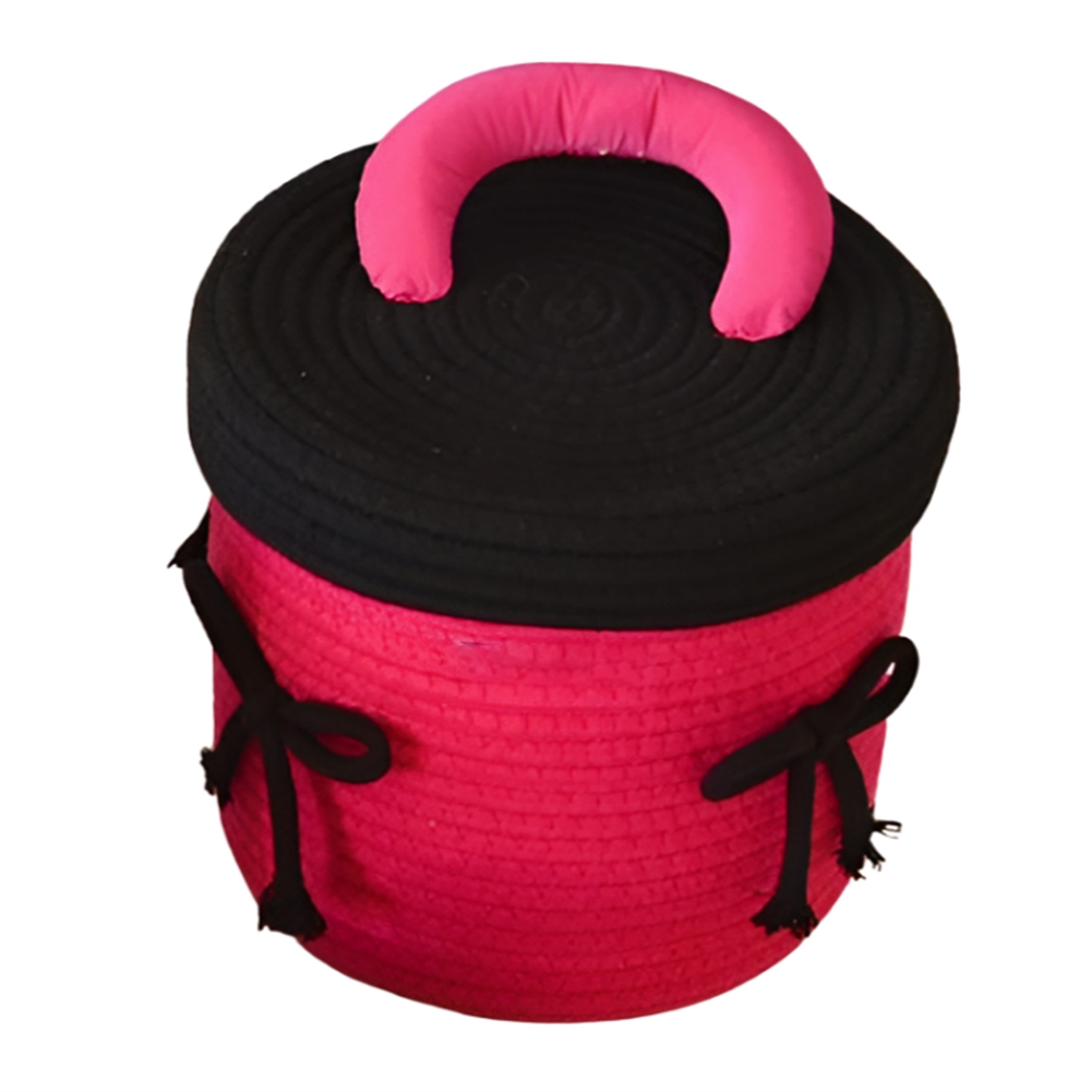 Woven Storage Baskets Living Room Desktop Sundries Storage Baskets Toy5937