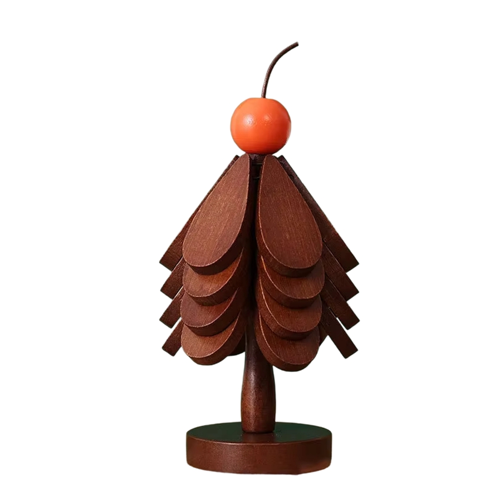 Kitchen Insulation Mat Christmas Tree Shaped Solid Wood Dining Table Anti5967