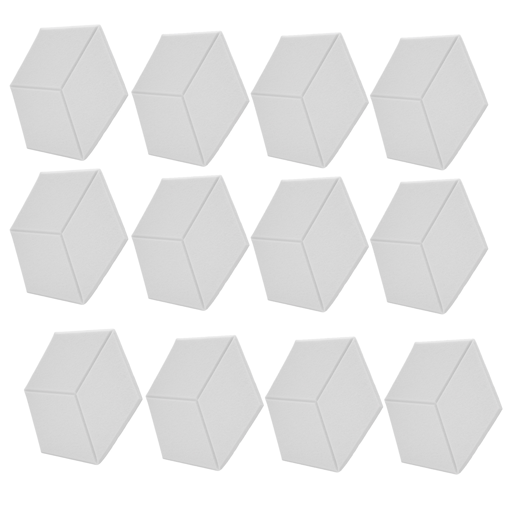 12 PACK Acoustic Foam,Self-Adhesive Sound Proof Panels,for Sound Insulation6717