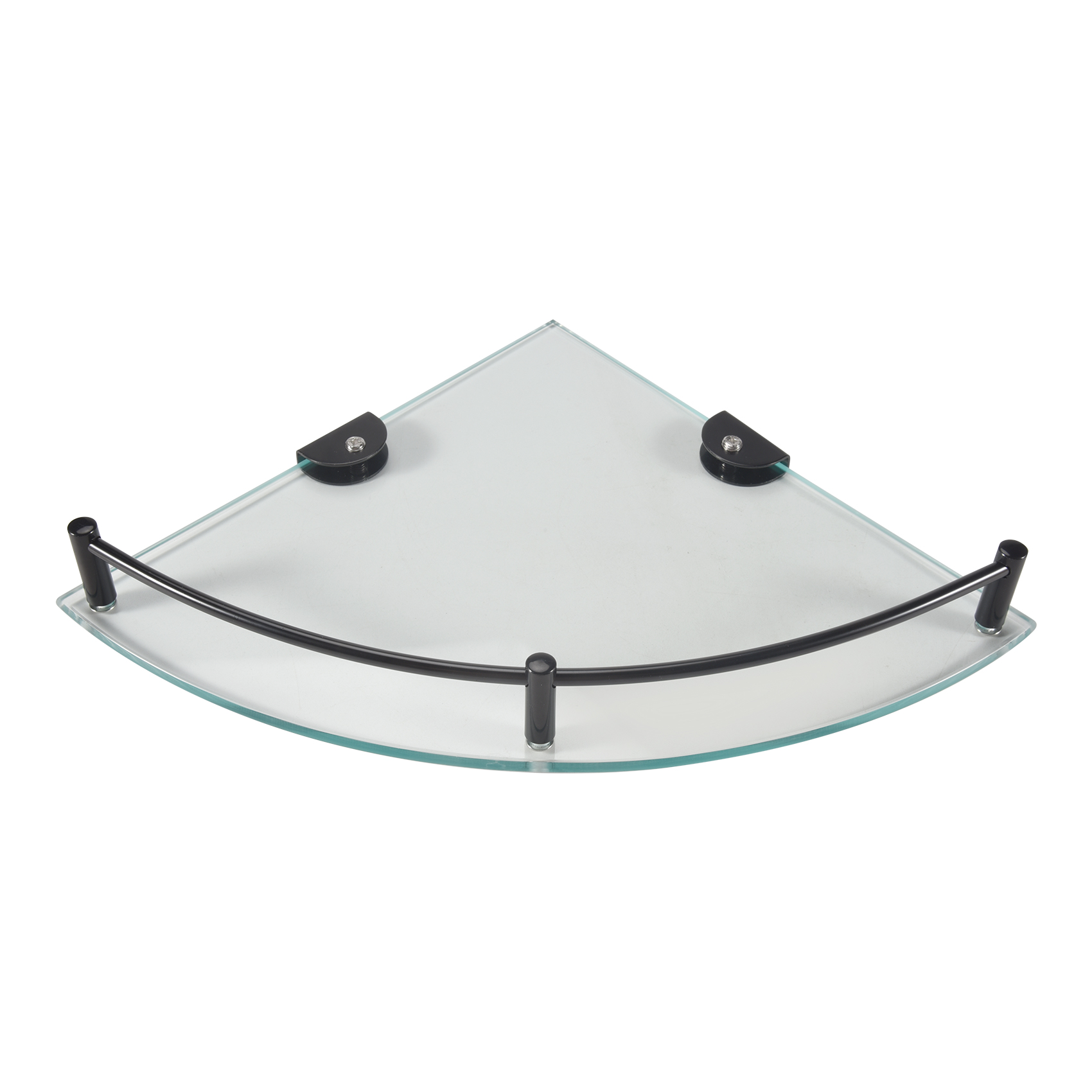 Bathroom Shelves, Bathroom Glass Corner Shelf Wall Mounted ,Tempered Glass9559