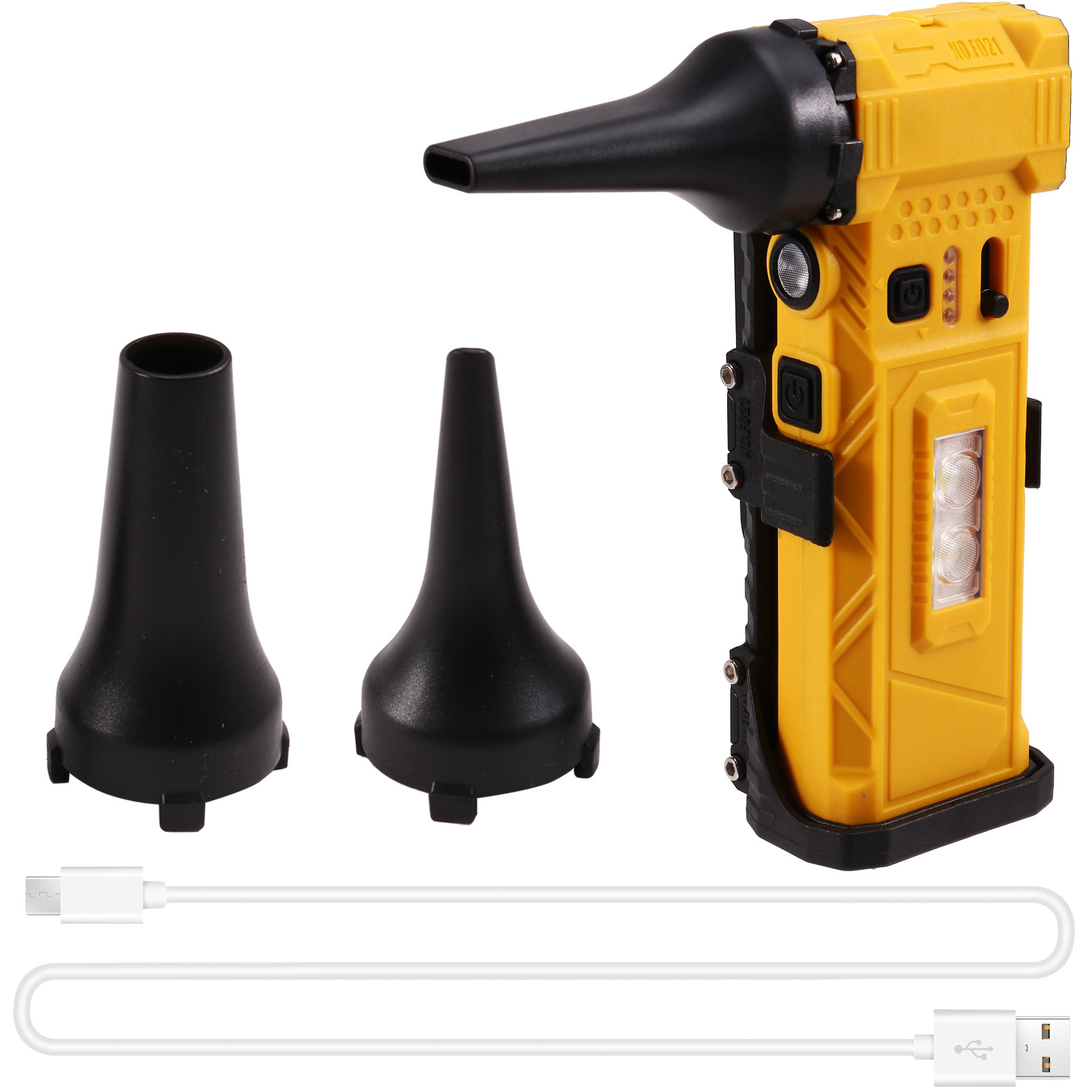 Handheld Fan with Light 110000RPM Adjustable Speed Hair Dryer1895