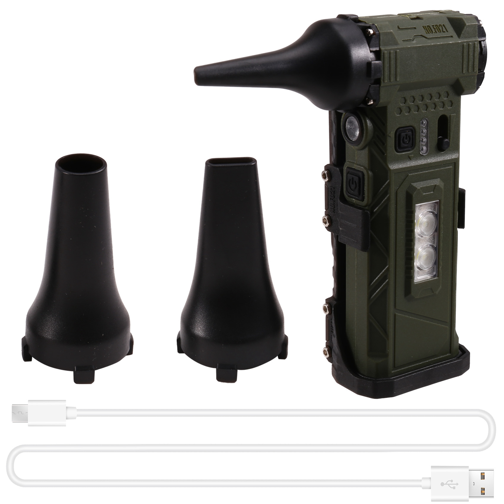 Handheld Fan with Light 110000RPM Adjustable Speed Hair Dryer8577