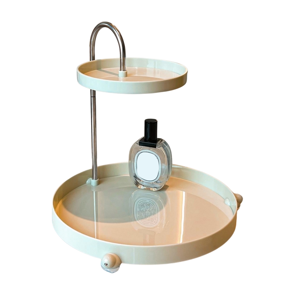 Makeup Organizer Tray Cosmetics Jewelry Lipstick Skin Care Rack Perfume4844