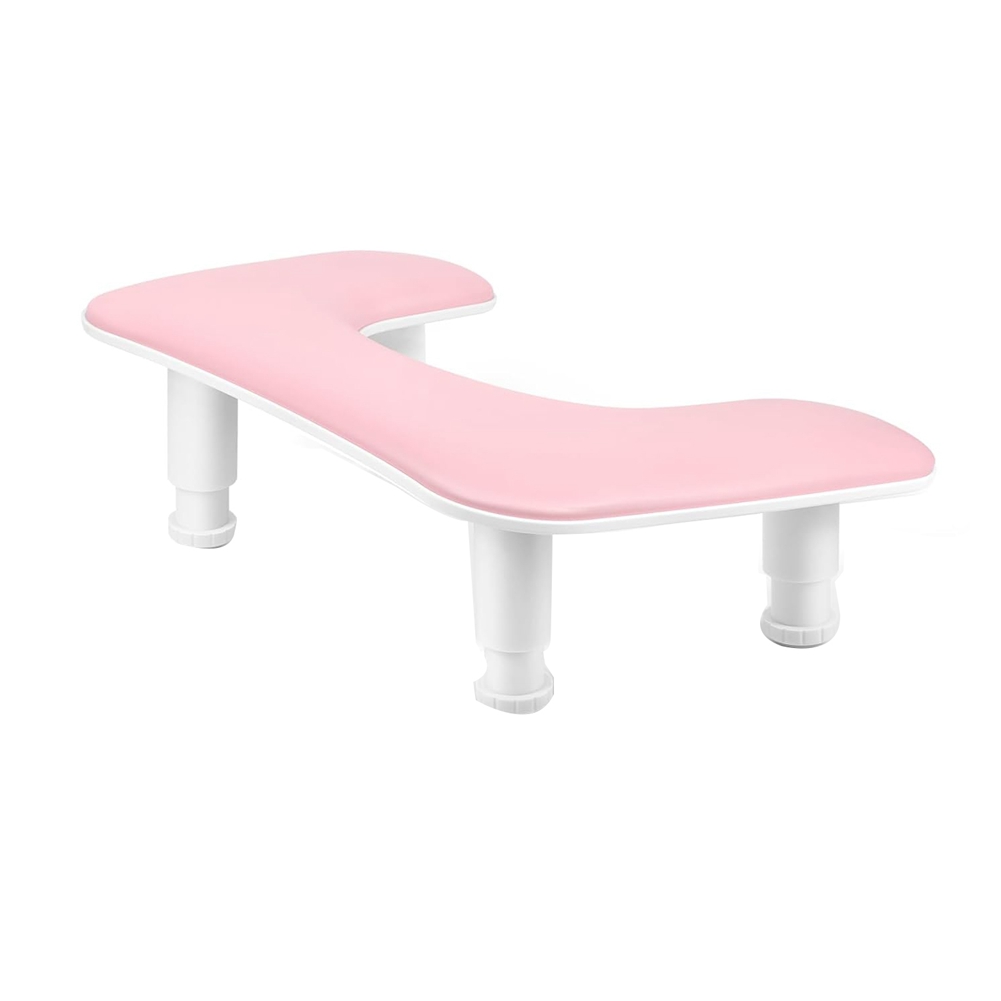 Manicure Arm Rest for Nails Tech: U-Shaped Adjustable Nail Armrest -PU1146