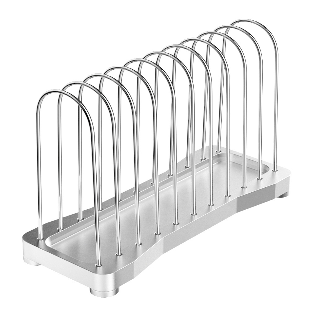 Vinyl Record Display Rack Metal Stand for 7In and 12In Albums 10-Slot1494