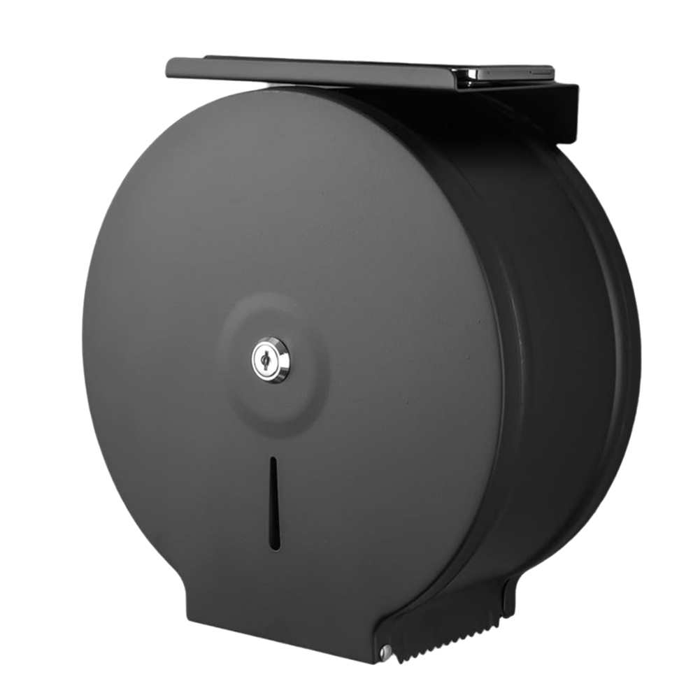 Commercial Jumbo Toilet Paper Dispenser with Shelf, Wall Mount Stainless2911