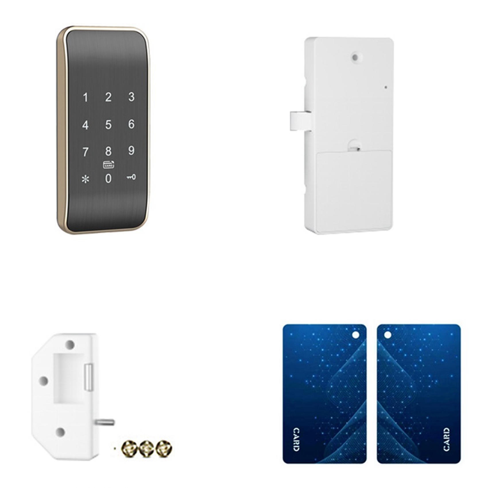 Wireless Access Control Digital Keypad Phone/RFID/Card Password Cabinet3838
