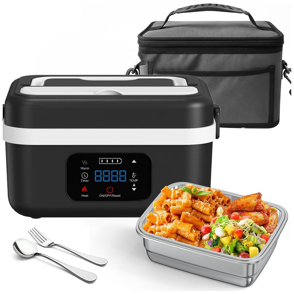 Electric Heated Lunch Box Rechargeable Self Heating Food Warmer with 1L5508