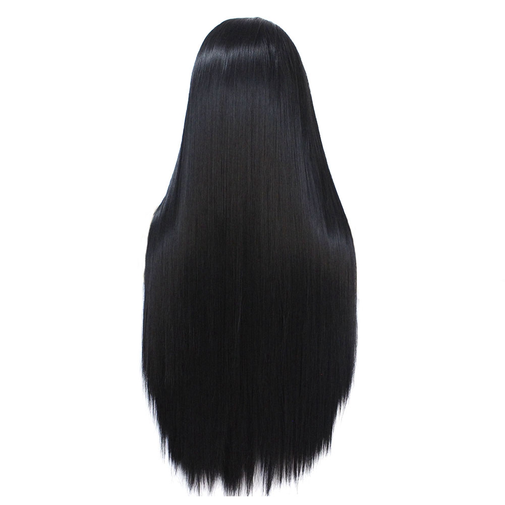 Full Lace Wig Bone Straight Human-Hair Wigs for Black Women Hd Straight2974