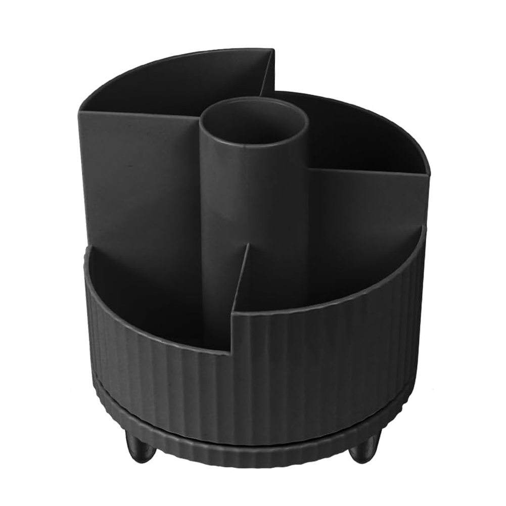 2X(Makeup Brush Holder, 360° Rotating Makeup Organizer Makeup Brush5090