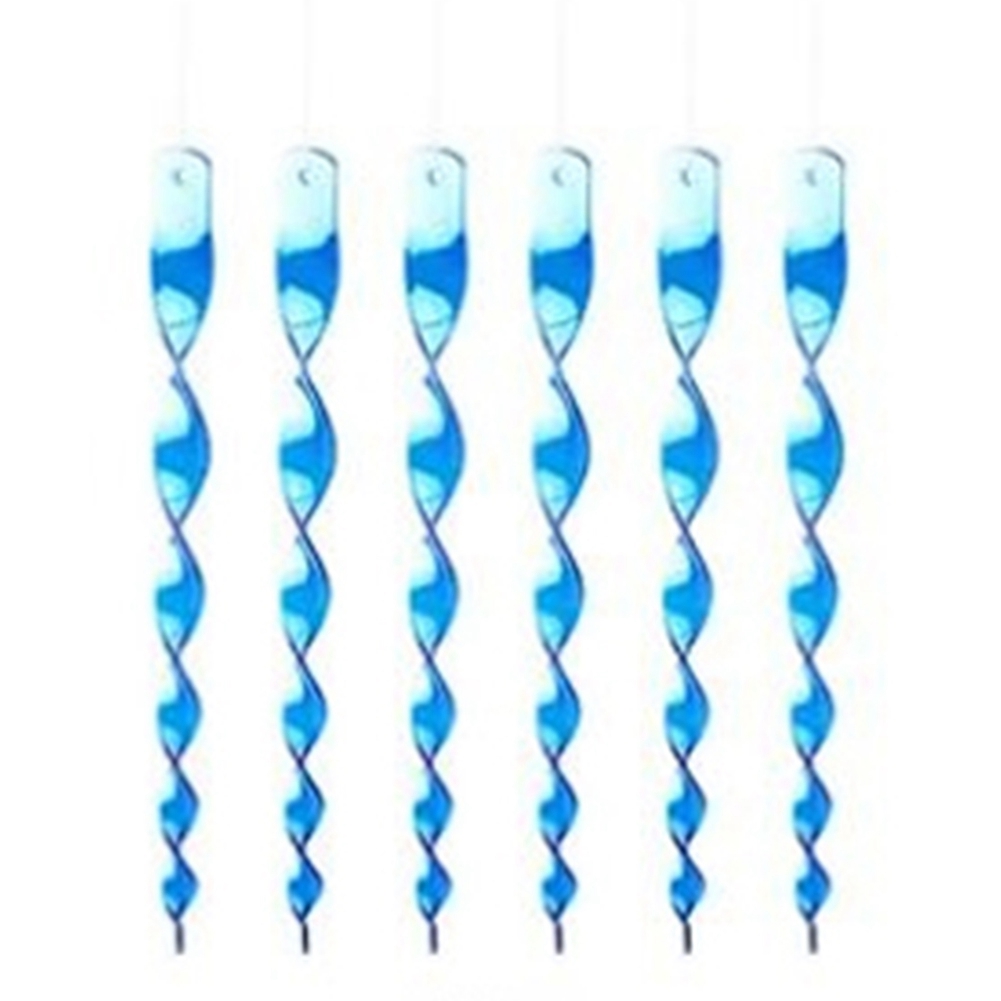 2X(30cm Bird Repellent Reflex Startle Stick - Decorative Rotating Control -1376