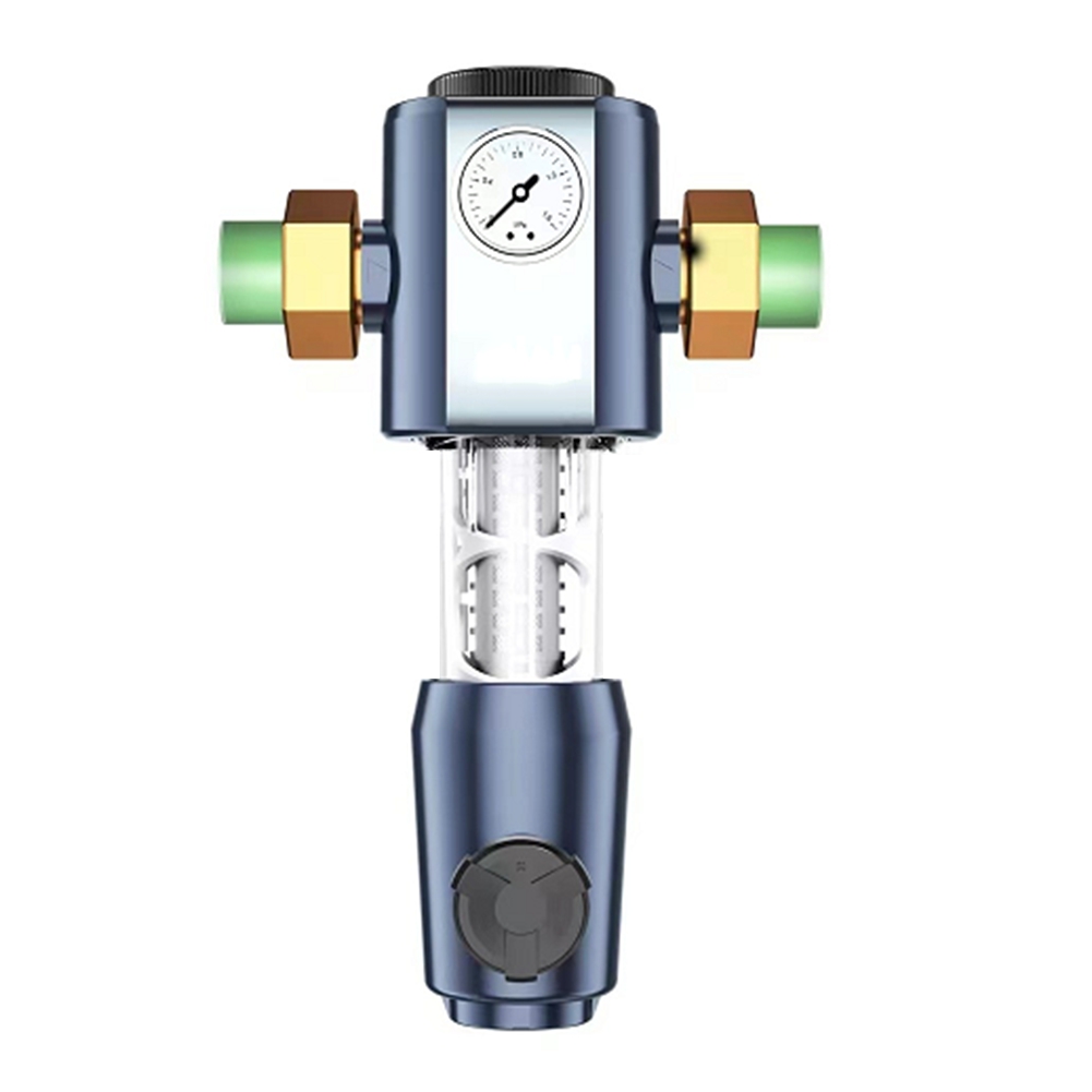 Cleaning Pre Filter with Pressure Gauge 360° High-Pressure Backwash9699