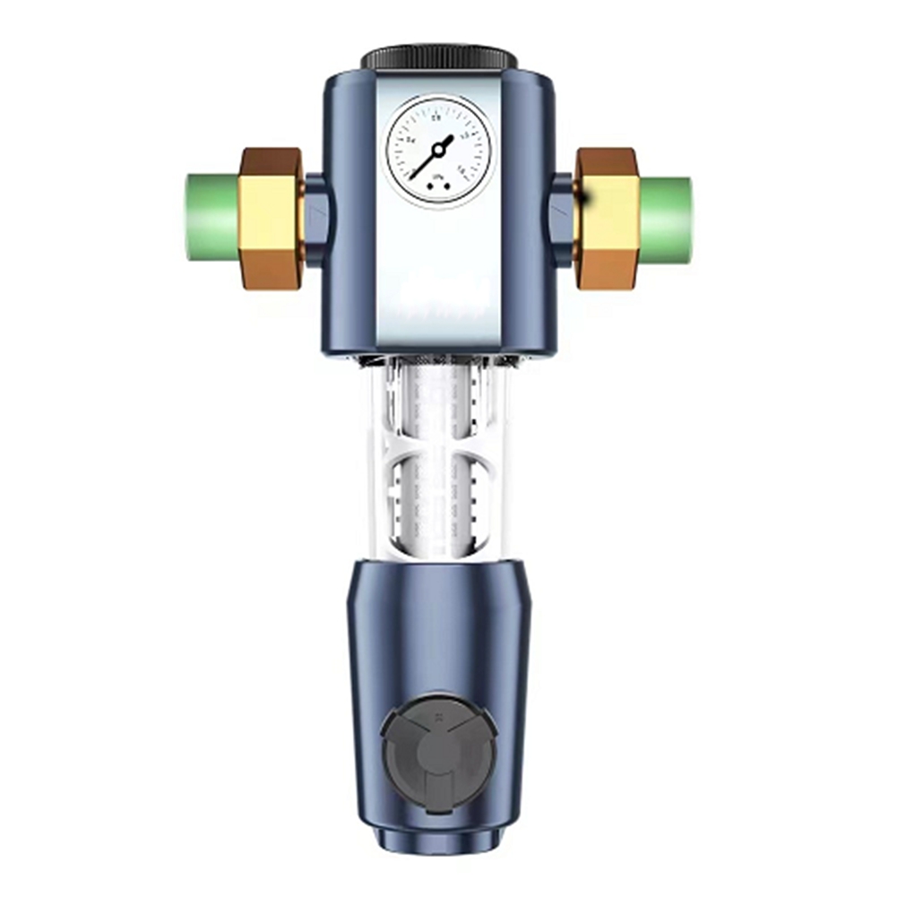 Cleaning Pre Filter with Pressure Gauge 360° High-Pressure Backwash9699